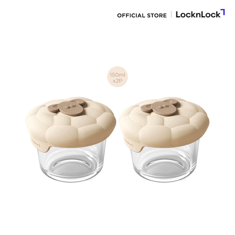 LocknLock กล่องแก้วใส่อาหารสำหรับเด็ก BABY FOOD CONTAINER รุ่น LNG058S2IVY รูปที่ 3