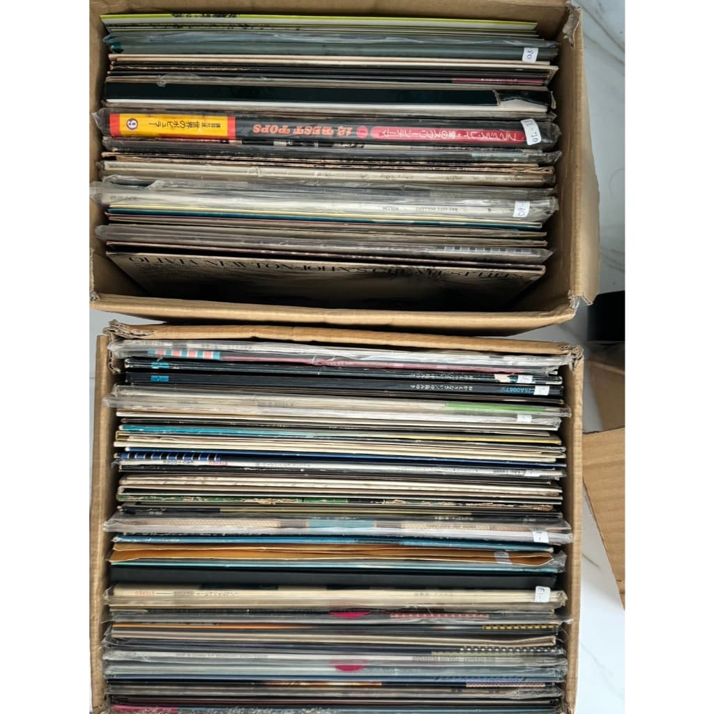 แผ่นเสียง Sounds Vinyl Records สุ่ม 10 แผ่น ขนาด 12 นิ้ว รูปที่ 4