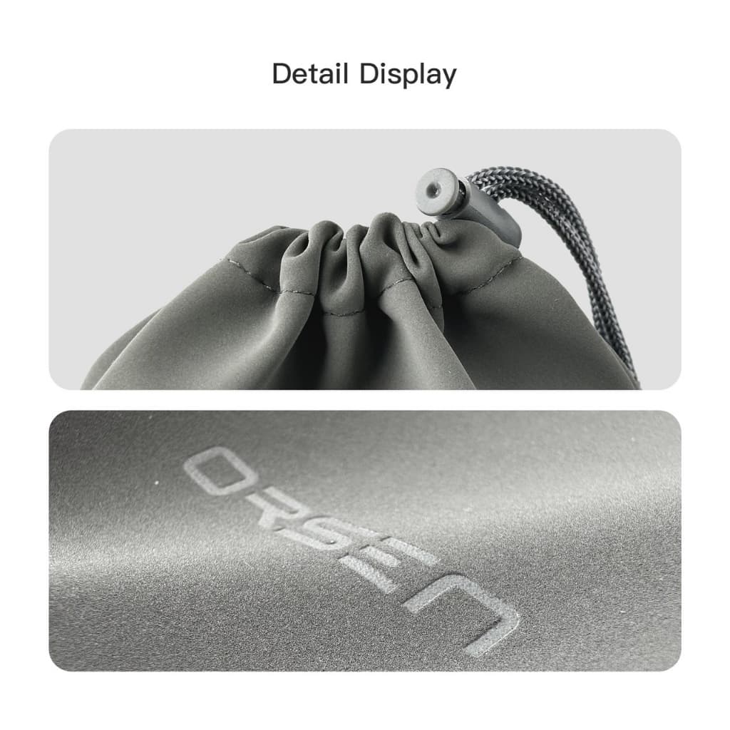 Eloop By Orsen รุ่น POUCH 001 ซองผ้า ถุงผ้า ซองใส่พาวเวอร์แบงค์ Power Bank ซองมือถือ กระเป๋า Bag รูปที่ 7