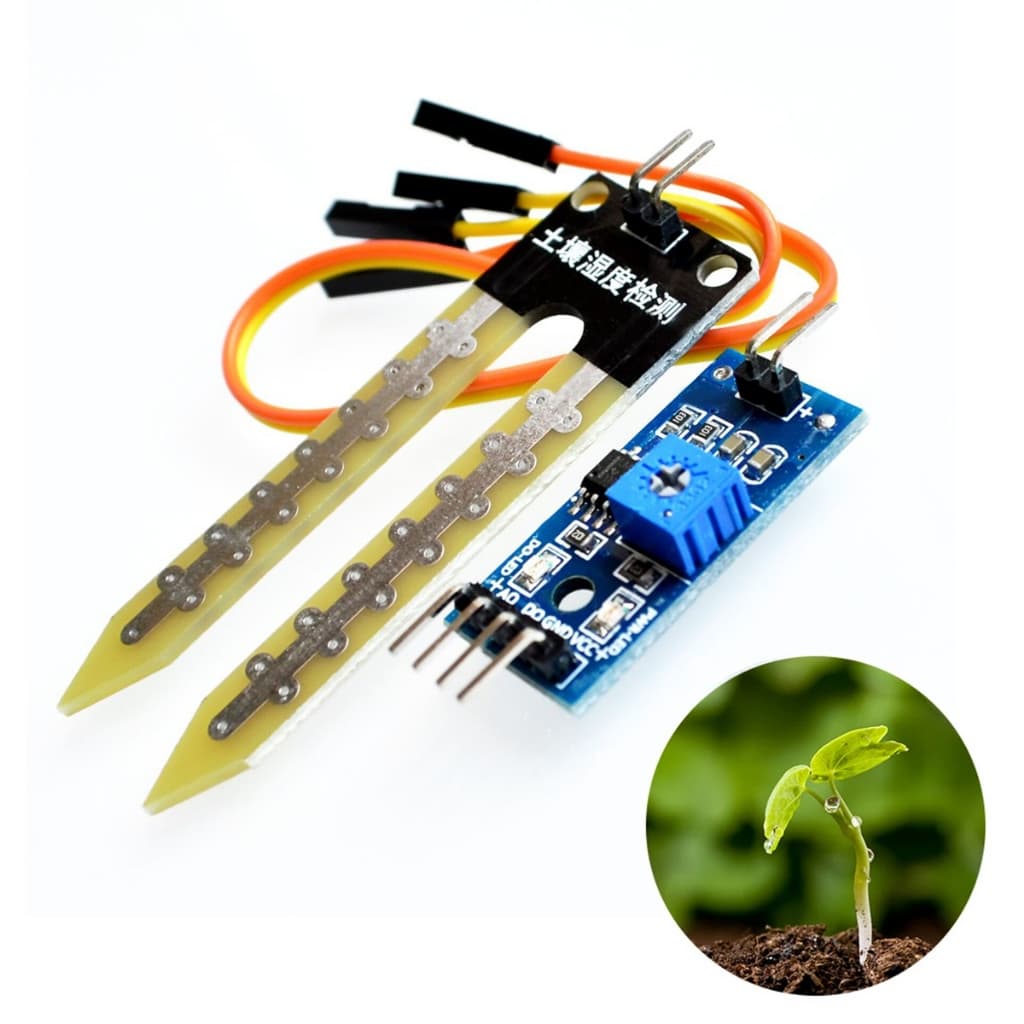 ของมาใหม่！Soil Moisture Sensor Module เซนเซอร์วัดความชื้นในดิน เครื่องวัดค่าดิน Arduino รูปที่ 3