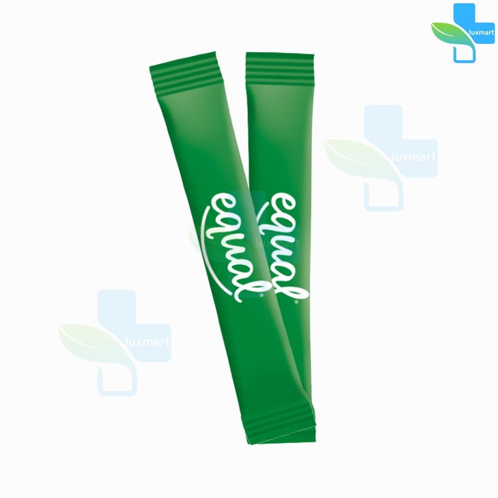 Equal Stevia 100 Sticks CC 2106 อิควล สตีเวีย ผลิตภัณฑ์ให้ความหวานแทนน้ำตาล 100 ซอง, 0 แคลอรี รูปที่ 5