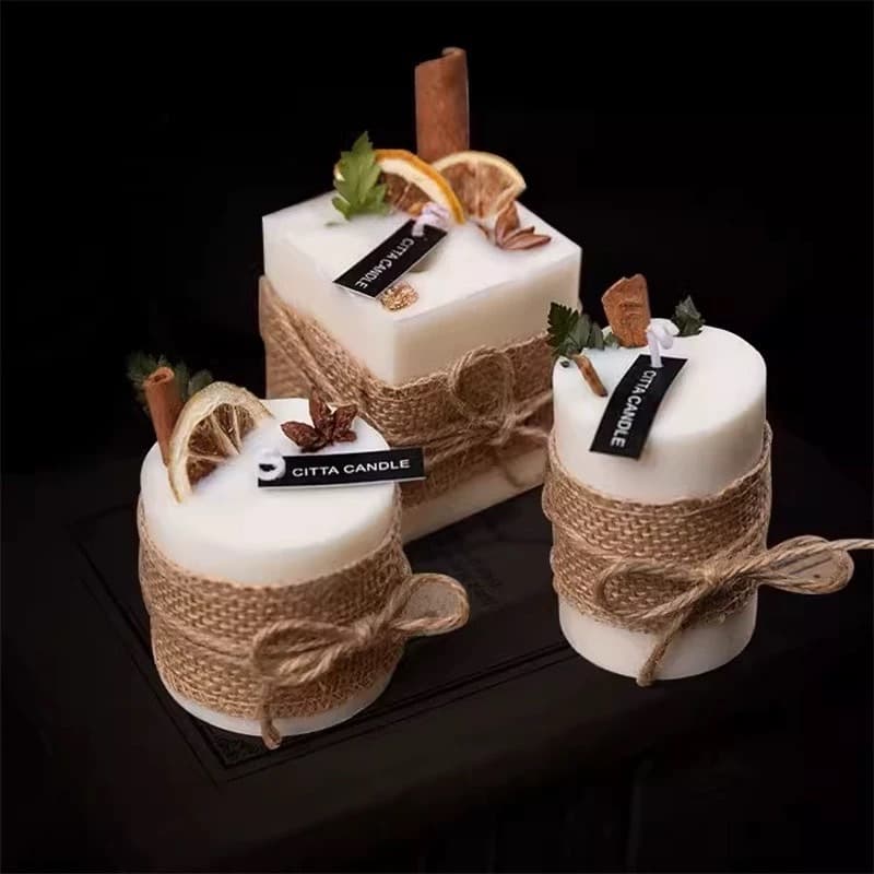 𝓫𝓪𝓫𝓲𝓮𝓶𝓲𝓵𝓭𝔂 เทียนหอม ของขวัญปีใหม่ กลิ่นฤดูกาล candle soy wax เทียนหอมอโรม่า กลิ่นดอกไม้ เทียนหอมสร้างบรรยากาศ รูปที่ 4