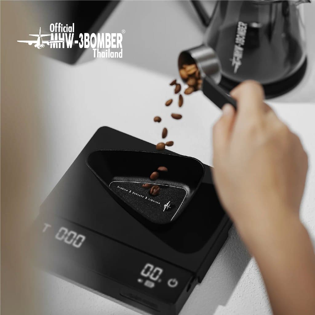 MHW-3BOMBER Coffee Bean Dosing Cup & Spray Bottle Set ถ้วยตวงเมล็ดกาแฟ พร้อมขวดสเปร์ย รูปที่ 3