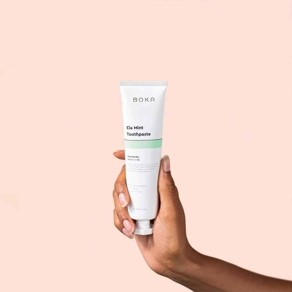Shipping from Thailand-BoK Fluoride Free Toothpaste Nano Hydroxyapatite, Remineralizing, Sensitive Oral Care รูปที่ 5