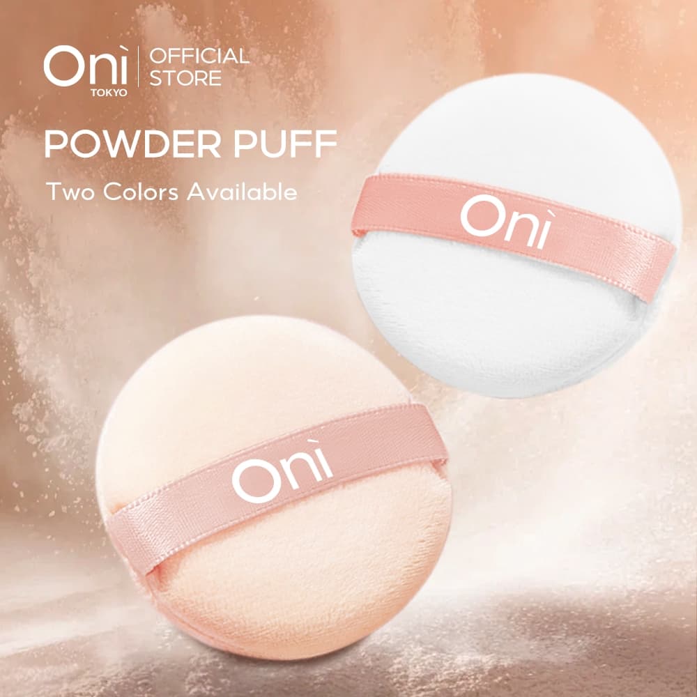Oni Ultra Soft Velour Body Powder Puff-A รูปที่ 1