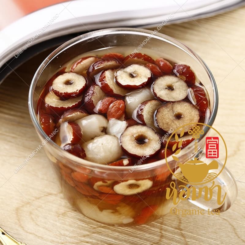 ชาพุทราจีน พุทราจีนแห้ง เกรด AA ใหญ่ สด ใหม่ สะอาด เต็มชิ้น ไม่ใช่เศษ Chinese jujube Tea รูปที่ 2