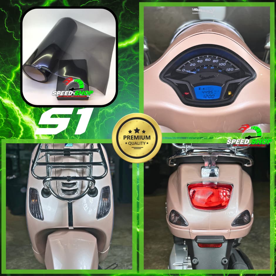 ฟิล์มกันรอยVespa S125 ปี2024-2025 ฟิล์มกันรอย3ชั้น เกรดพรีเมี่ยม มี 14 สีให้เลือก ฟิล์มกันรอยvespa รูปที่ 6