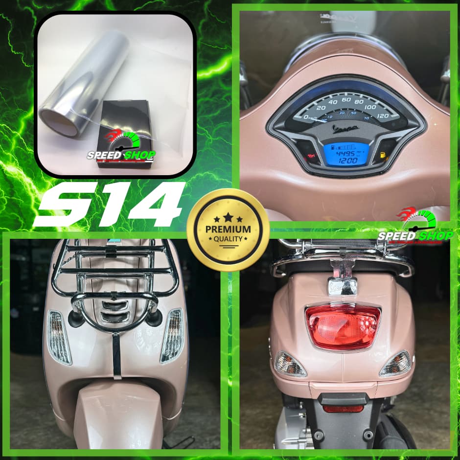 ฟิล์มกันรอยVespa S125 ปี2024-2025 ฟิล์มกันรอย3ชั้น เกรดพรีเมี่ยม มี 14 สีให้เลือก ฟิล์มกันรอยvespa รูปที่ 9