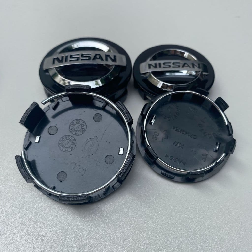 NISSAN ครอบดุมล้อ ฝาปิดดุมล้อ ฝาครอบดุมล้อ ฝาปิดดุม 54-60 mm โลโก้ติดรถยนต์ โลโก้รถยนต์ ฝาครอบดุมล้อรถ รูปที่ 6