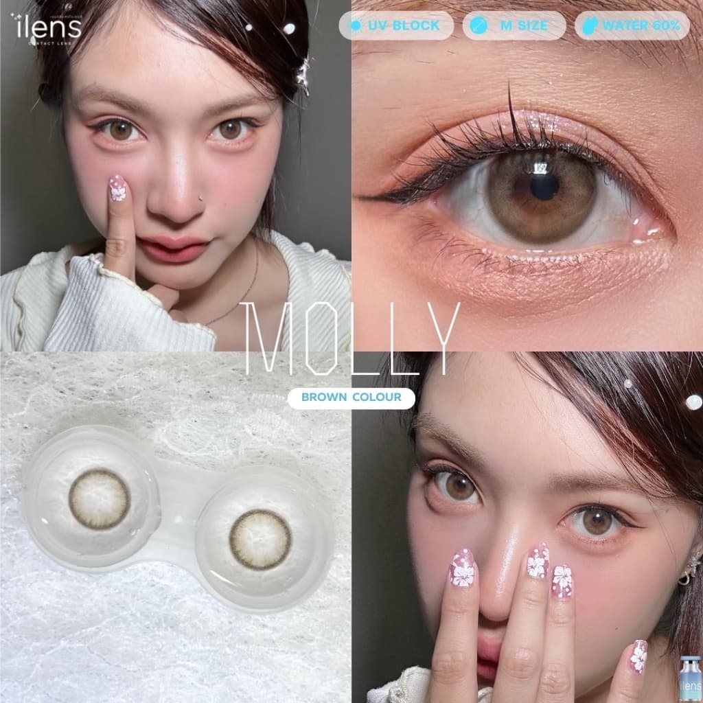 Molly สายตาปกติ ถึง -10.00 Dia 14.0 : iLens รูปที่ 6