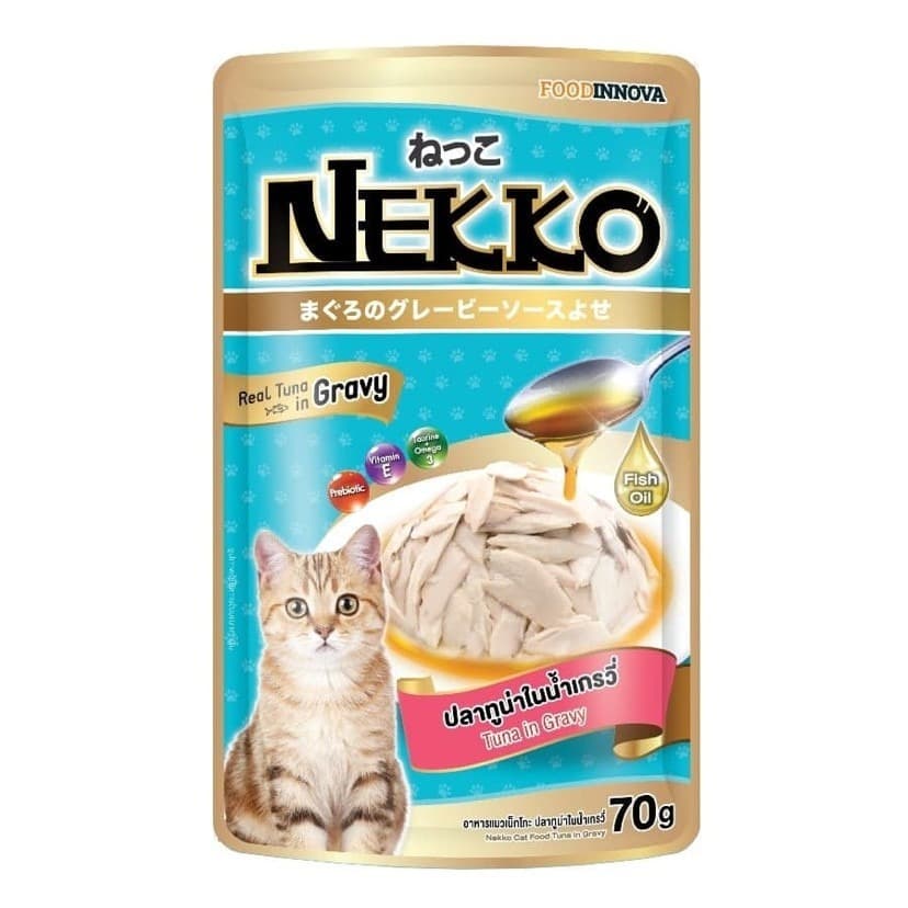 Nekko เน็กโกะ อาหารเปียกแมว 70g รูปที่ 6