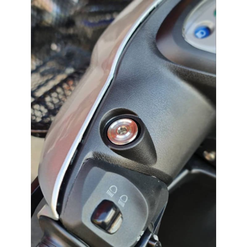 อุดกระจกYamaha Mio.ร่องลึก Nmax .Aerox.สแตนเลสแท้ราคา รูปที่ 3