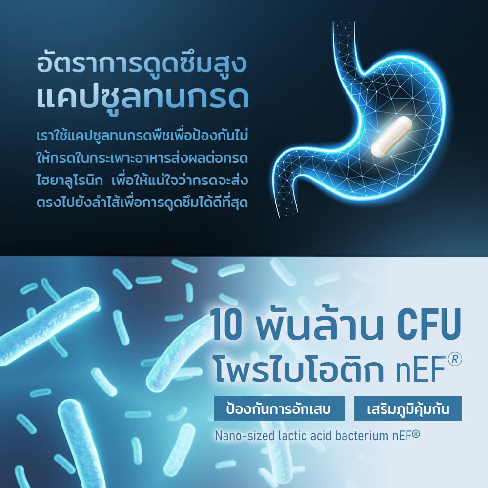 กรดไฮยาลูโรนิก 9600mg ริ้วรอย ความงาม ต่อต้านวัย สุขภาพผิว ผลิตภัณฑ์เพื่อสุขภาพ Hyaluronic acid Japan รูปที่ 6