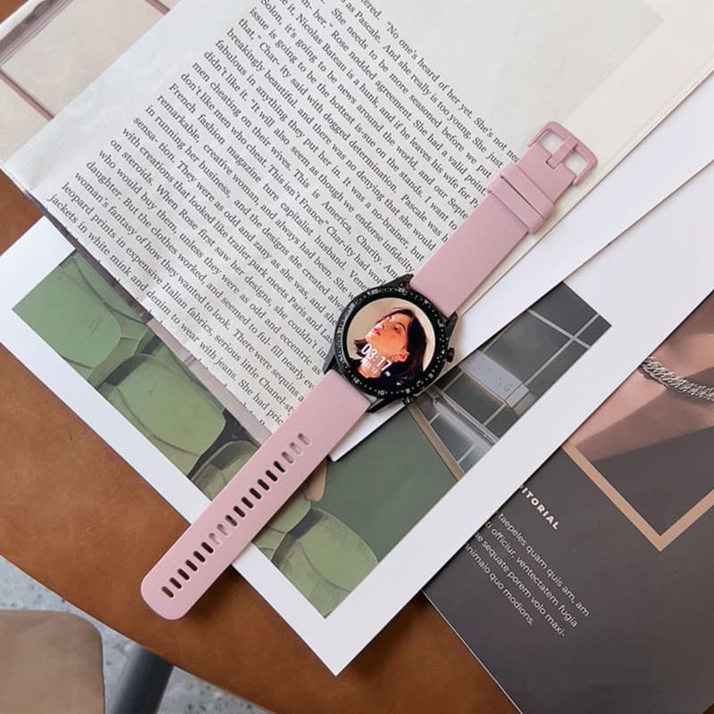 สายนาฬิกา Amazfit Huami Amazfit GTR 47 มม./GTR2/2e/3/3Pro 20 มม. สายรัดซิลิโคน 22 มม. Samsung Galaxy Watch Active/2 20 ม รูปที่ 3