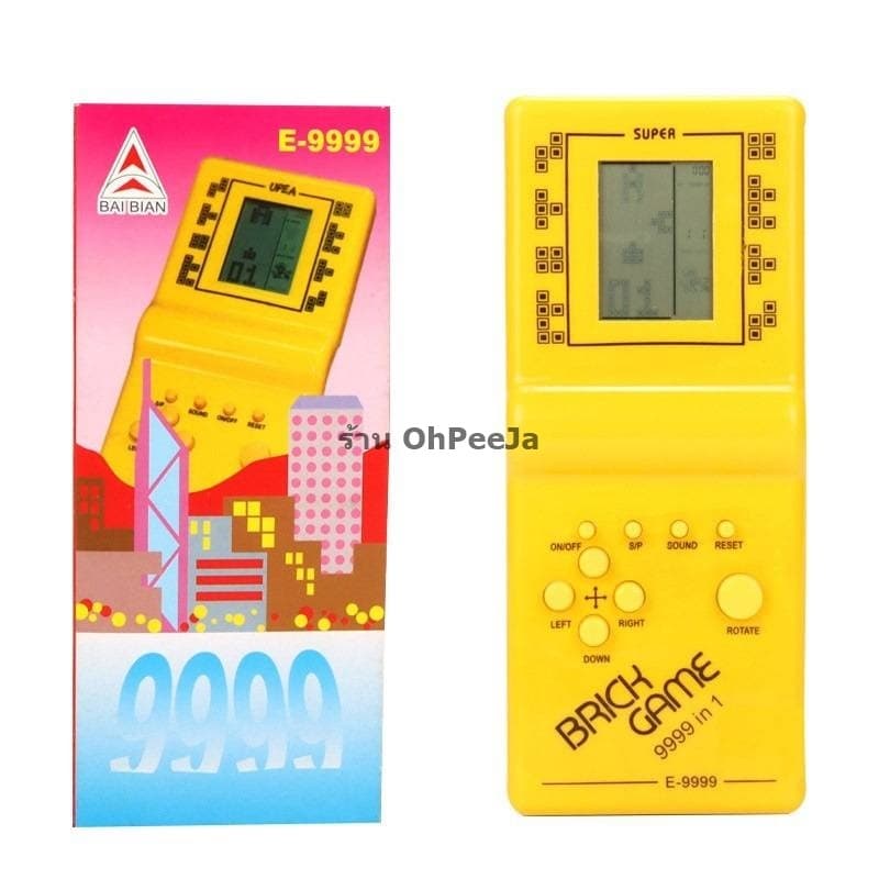 เกม Tetris เตอร์ตริส เกมส์กดย้อนยุค 90's เด็กความสุขคลาสสิกกับเกมคอนโซลเครื่องเล่น รูปที่ 2