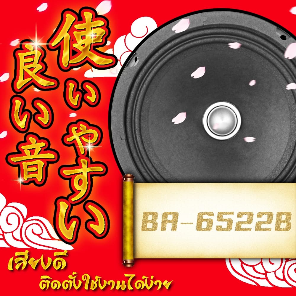 BA SOUND ชุดเครื่องเสียงรถยนต์10ชิ้น เพาเวอร์แอมป์ Class AB 4CH.+ปรีแอมป์+ลำโพง 6.5นิ้ว+ทวิตเตอร์4นิ้ว ชุดลำโพงติดรถยนต์ รูปที่ 5