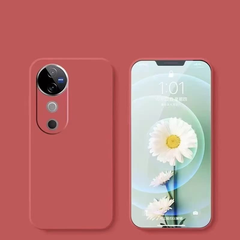 เคส ข้างในเป็นกำมะหยี่ สำหรับรุ่น Vivo V40pro V40 V50 V50lite กำมะหยี่ เคสกันกระแทก รูปที่ 4