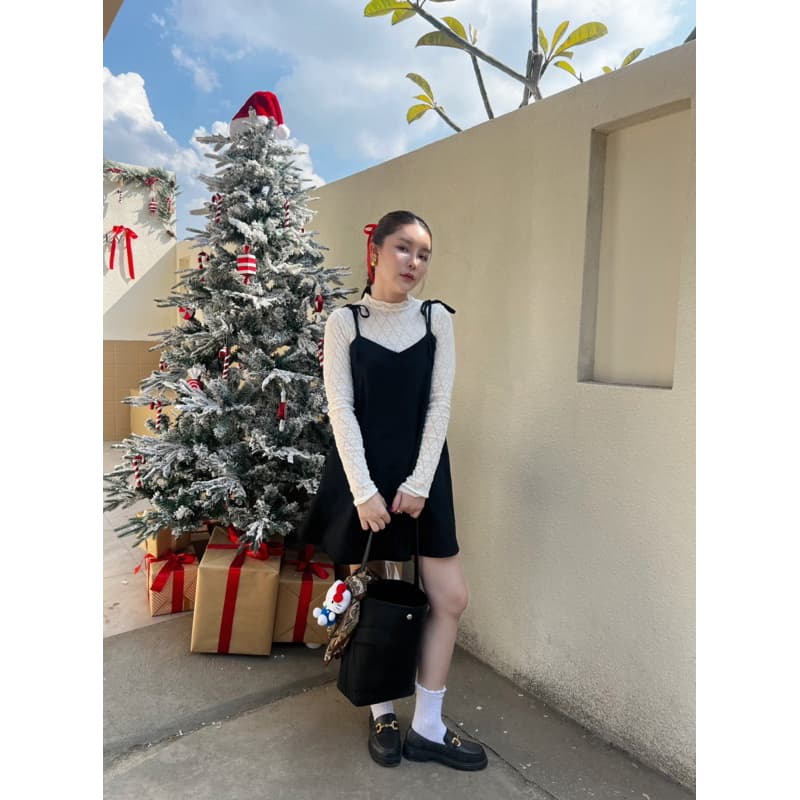Solve.official - Dorayaki dress **ได้เฉพาะเดรสตัวนอก รูปที่ 5