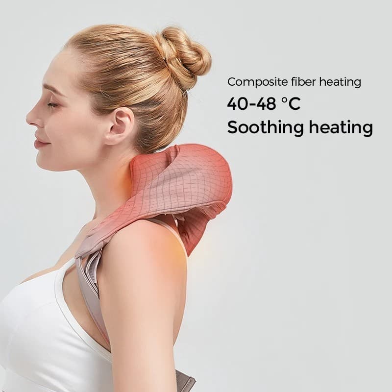 Sorf เครื่องนวดคอ บ่า ไหล่ ไฟฟ้าอัจฉริยะ | Sorf Neck and Shoulder Massager ประคบร้อน เครื่องนวดพกพา รูปที่ 4