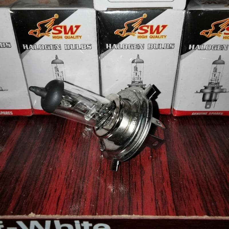 หลอดไฟหน้า 3 ขา 12V 35/35W H4 HS1 SCOOPY-I/ MSX/ SPARK115I/ FINN/ KSR รูปที่ 3