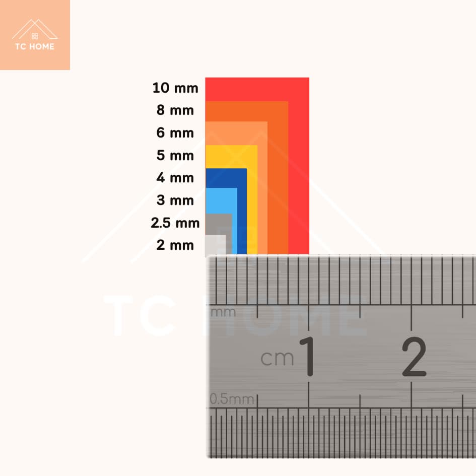 แผ่นอะคริลิค SIZE 60 x 122 cm. หนา 2–10 mm มีสีใส ขาว ขาวขุ่น ดำ แดง น้ำเงิน เขียว ดำใส - L60122 รูปที่ 4