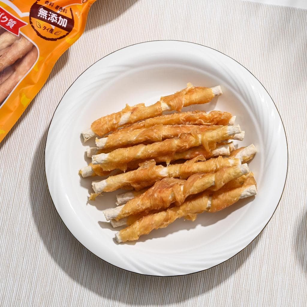 ขนมสุนัข Chicky 30-60 กรัม เนื้อสัตว์แท้100% เกรดพรีเมี่ยม ไม่เค็ม ช่วยขัดฟัน ทานง่าย ทุกช่วงวัย รูปที่ 8