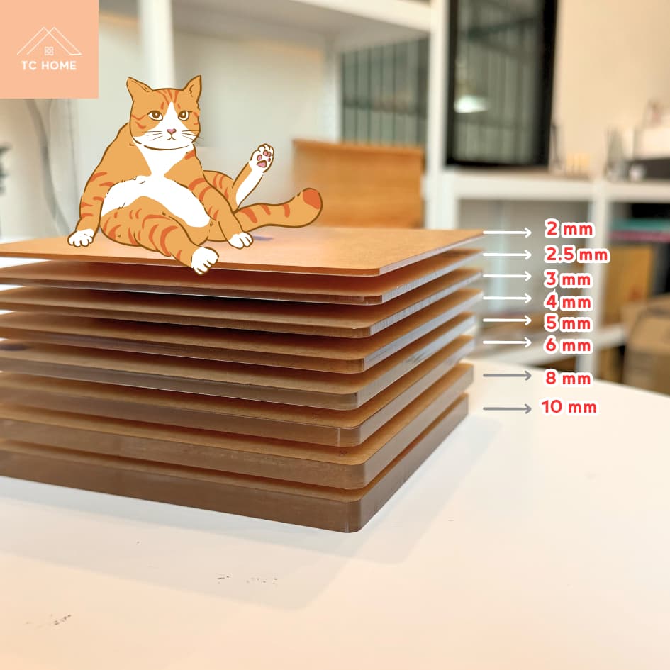 แผ่นอะคริลิค SIZE 60 x 122 cm. หนา 2–10 mm มีสีใส ขาว ขาวขุ่น ดำ แดง น้ำเงิน เขียว ดำใส - L60122 รูปที่ 5