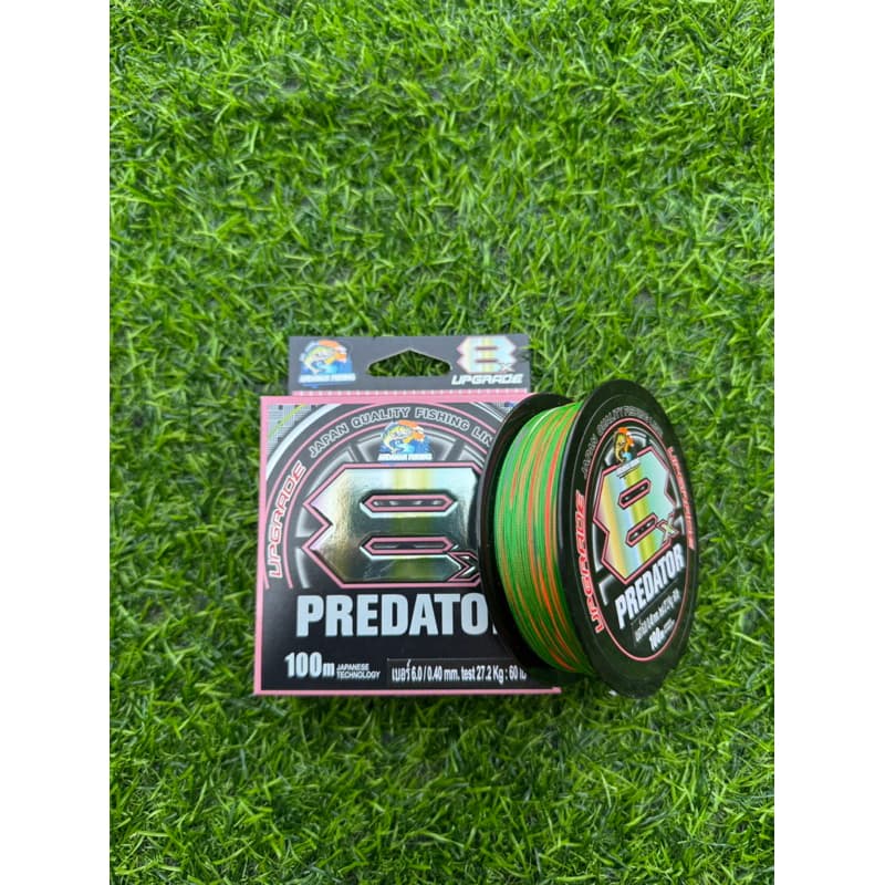 สายพีอี PE ANDAMAN PREDATOR X8 MULTI COLOR BRAI LINE สีรุ้ง ยาว 100 เมตร รูปที่ 3