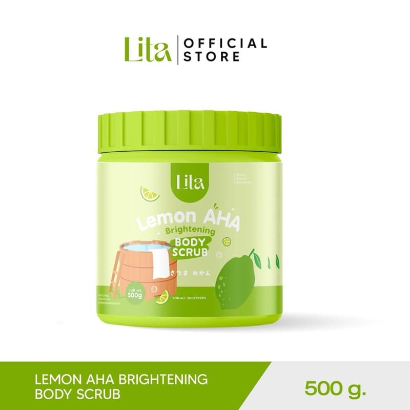Lita สครับมะนาวAHA 1 กระปุก รูปที่ 1