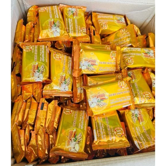 สบู่ขิงน้ำผึ้ง สบู่ขิง Herb Skin Soap สบู่สมุนไพร ขิงกระชาย ผสมน้ำผึ้ง 80g. รูปที่ 4