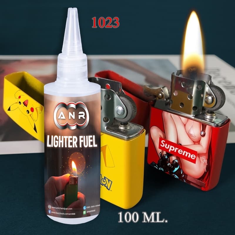 1018.น้ำมัน Zippo ขนาด 100 ml. สำหรับเติม แบบมีไส้ รูปที่ 2