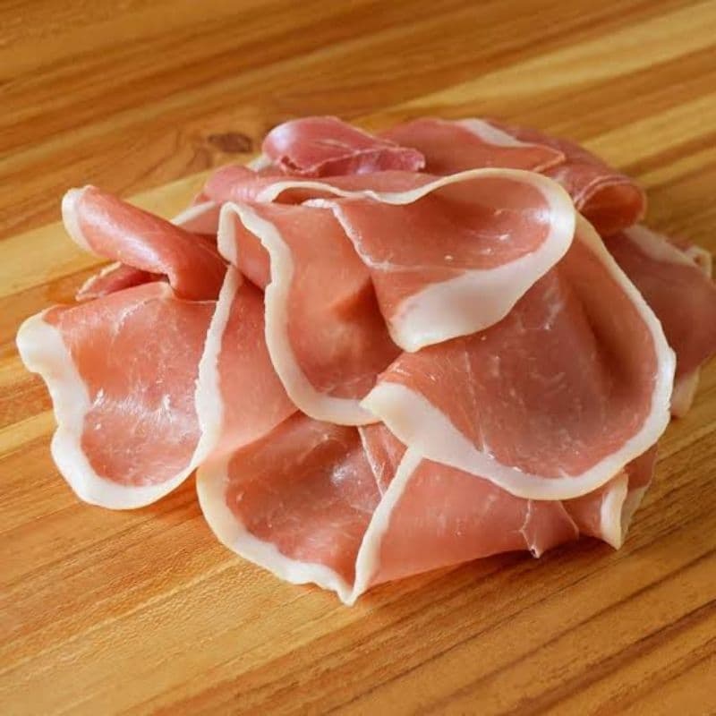 Porxas Jamon Serrano Ham Slices 100g - แฮมเซอร์ราโนแบบสไลด์บาง แฮมหมูตรา พอร์ซาส รูปที่ 1