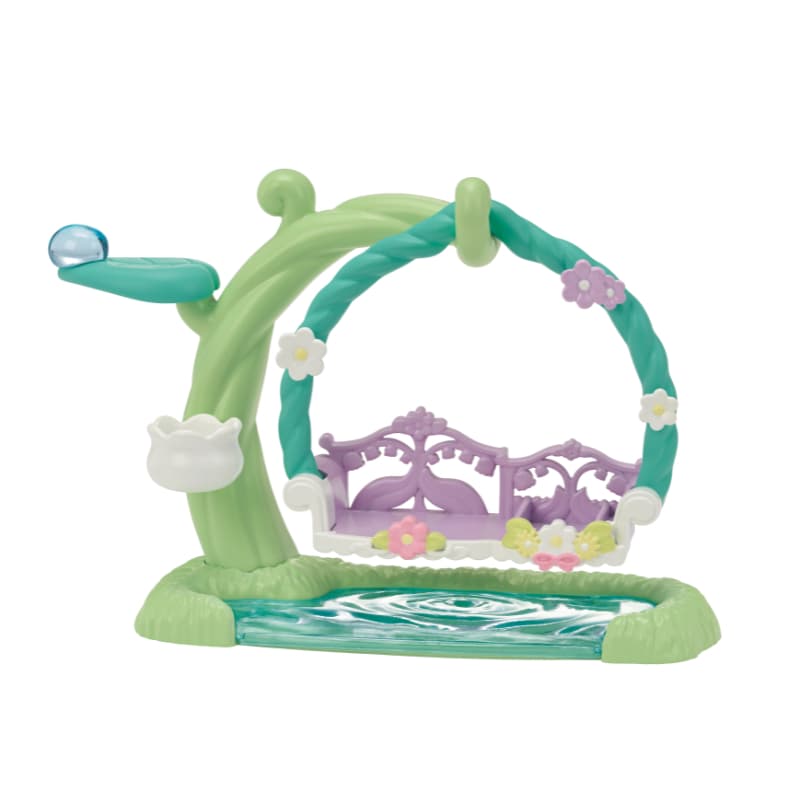 Sylvanian Families Deer Babies -Floral Swing Set- / ซิลวาเนียน แฟมิลี่ ชุดเบบี้กวาง และชิงช้าดอกไม้ รูปที่ 5