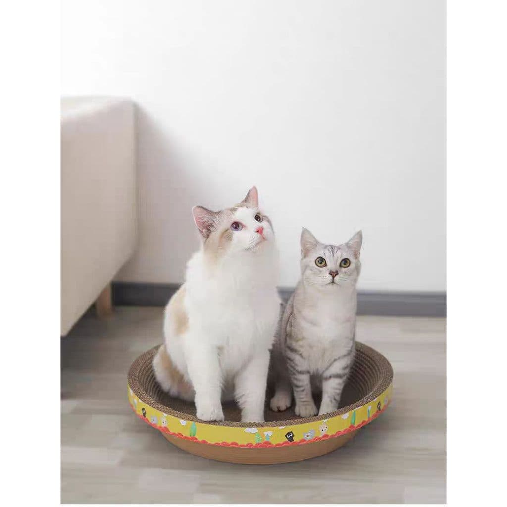 ที่ลับเล็บแมว โซฟาที่ลับเล็บแมว ที่ฝนเล็บแมว ของเล่นแมว ที่ลับเล็บ แบบ 2 ด้าน ที่ลับเล็บ กระดาษลูกฟูก รูปที่ 2