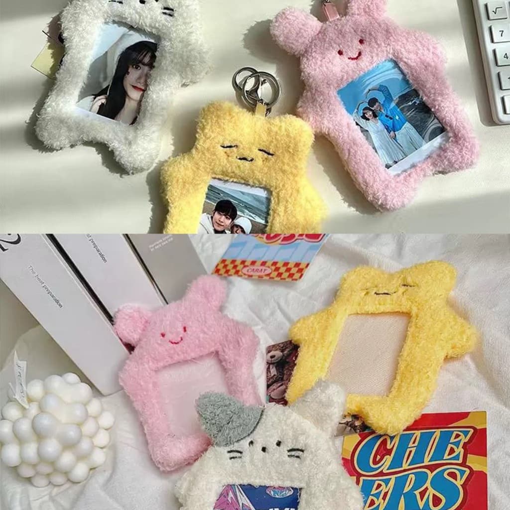 Kuromi ที่ใส่โฟโต้การ์ด photocard holder sanrio พร้อมวงพวงกุญแจ เฟรมการ์ด ลายการ์ตูน รูปที่ 7