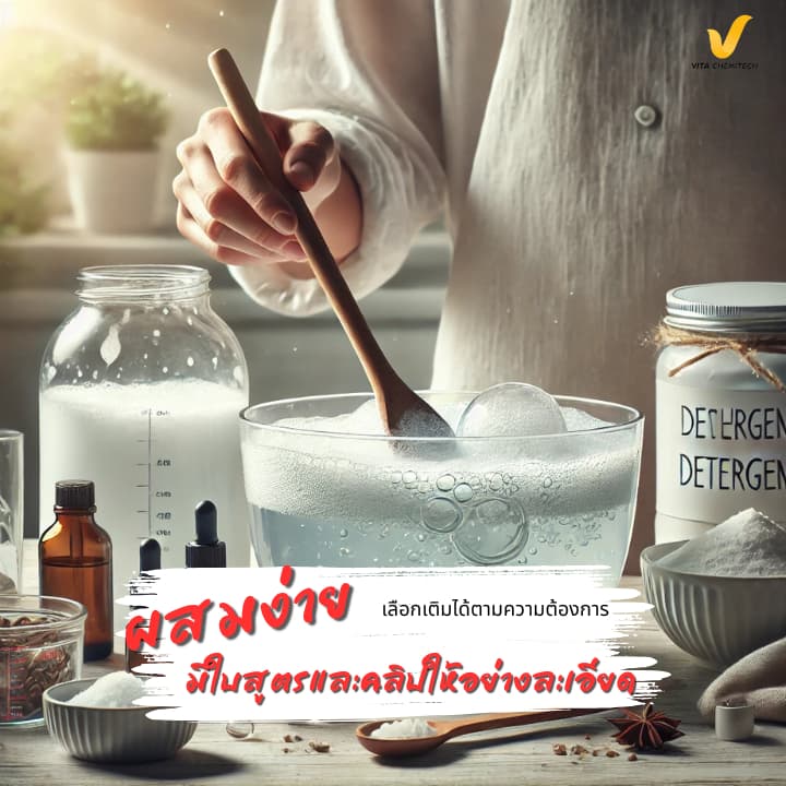 ชุดทำน้ำยาซักผ้าสูตรเข้มข้นสูตรขจัดคราบฝังแน่น ผสมได้ 12.45 ลิตร!ซักผ้าขาวกลิ่นหอมหรูเคาเตอร์แบรนด์แต่ราคาหลักร้อย รูปที่ 6