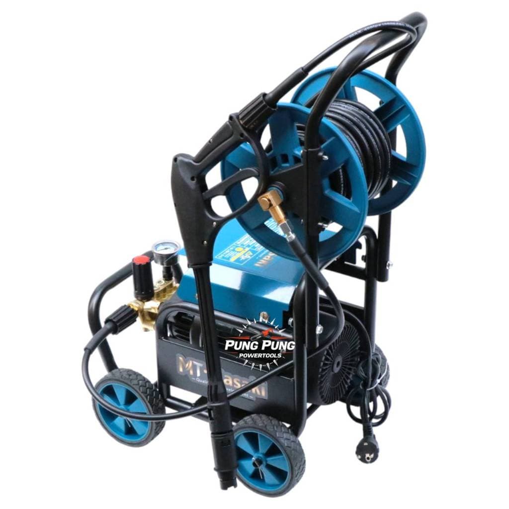 MASAKI เครื่องฉีดน้ำแรงดันสูงล้อลาก รุ่น MT2300 เครื่องฉีดน้ำ 480 บาร์ 4 แรงม้า 4000 วัตต์ รุ่นใหม่! มีโรลม้วนสายในตัว ป รูปที่ 3