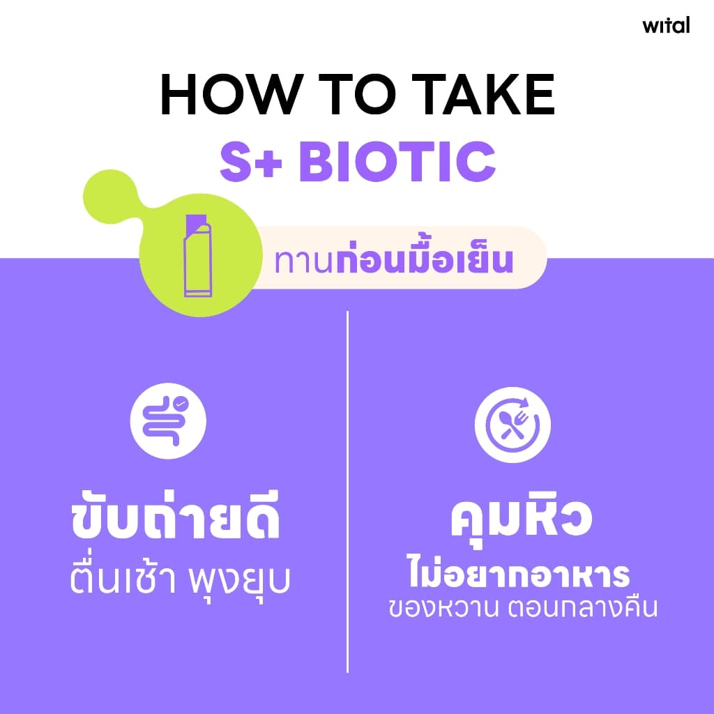 WITAL S+BIOTIC เจลลี่โพรไบโอติกส์ ปรับสมดุลลำไส้ คุมหิว เสริมระบบภูมิคุ้มกัน รูปที่ 8