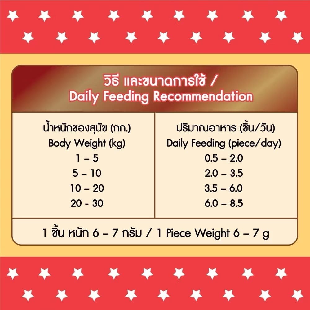 Bingo Star Yummy Stick ขนมสุนัขบิงโกสตาร์ ยัมมี่ สติ๊ก ยกถุง 500 g รูปที่ 4