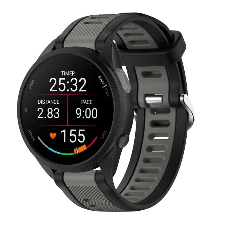 สายนาฬิกา Garmin Forerunner165 ลายตรงรุ่นสีทูโทน ใช้ได้กับรุ่น 245/645/55/vivo3/VenuSQ/SQ2 ขนาด20mm จากไทย ทุกวัน รูปที่ 6