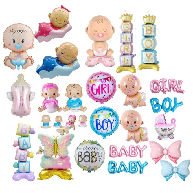 ชุดป้าย welcome baby ต้อนรับเด็กแรกเกิด ลูกโป่งต้อนรับเด็กแรกเกิด ลูกโป่งวันเกิด ชุดเด็ก ของขวัญเด็กแรกเกิด รูปที่ 5