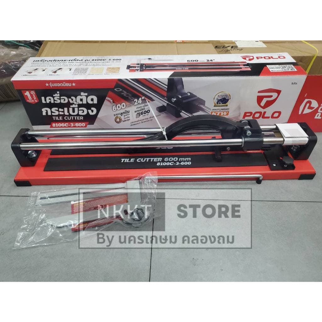 มีตัวเลือกแท่นตัดกระเบื้องMARATHON 8106C-3-600 รางตัดกระเบื้อง คุณภาพสูง เน้นความแข็งแรง แกรนิตโต้ มีเลเซอร รูปที่ 7