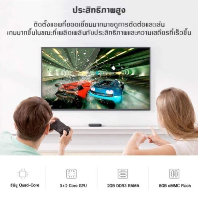 Android box กล่องทีวี 4K TV BOX Bluetooth&Wifi TX98 Pro การควบคุมระยะไกลด้วยเสียง Google Assistant รูปที่ 5