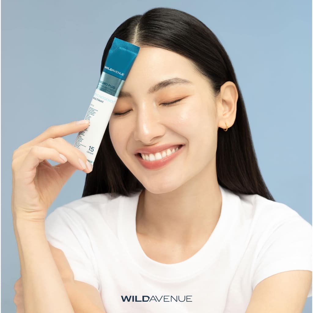 ส่งด่วน!! WILD AVENUE SKGRO PLUS RECOMPLEX อาหารเสริมสำหรับผิว กล่องละ 10 ซอง รูปที่ 4