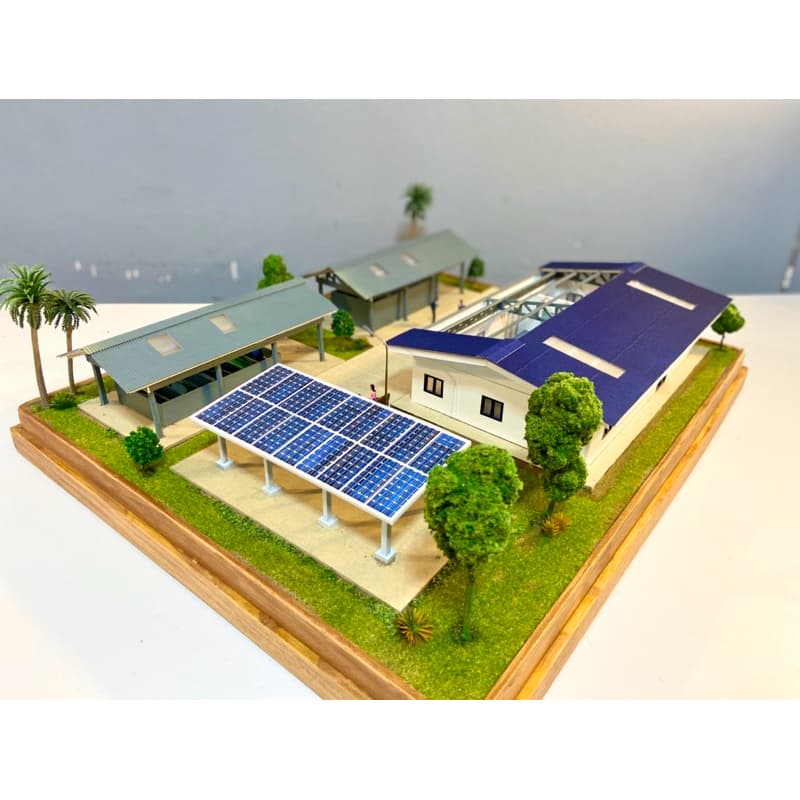 โมเดลแผงโซล่าร์เซลล์ ขนาด3x6cmและแบบแผงใหญ่ ขนาด 11x6.5cm รูปที่ 5
