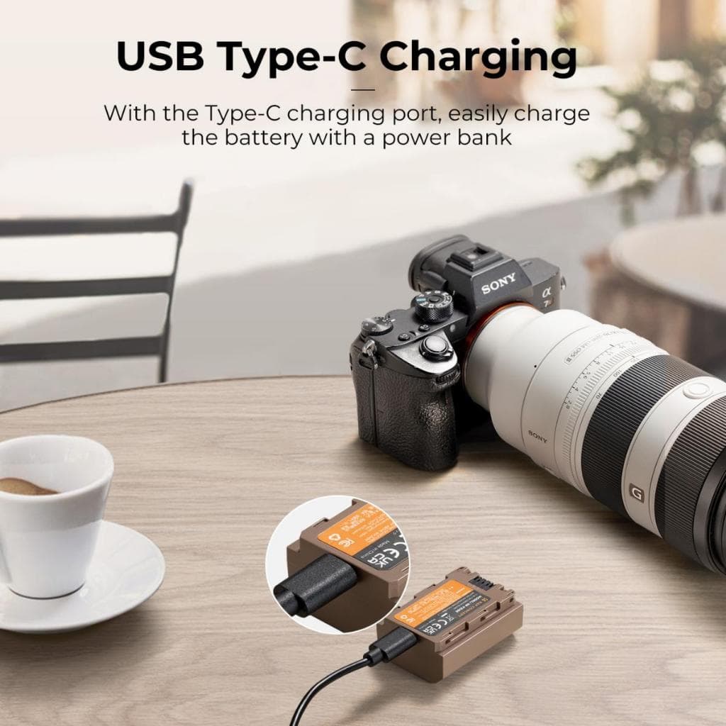 K&F Sony NP-FZ100 Battery Charger แบตเตอรี่ ที่ชาร์จ FZ100 รูปที่ 7