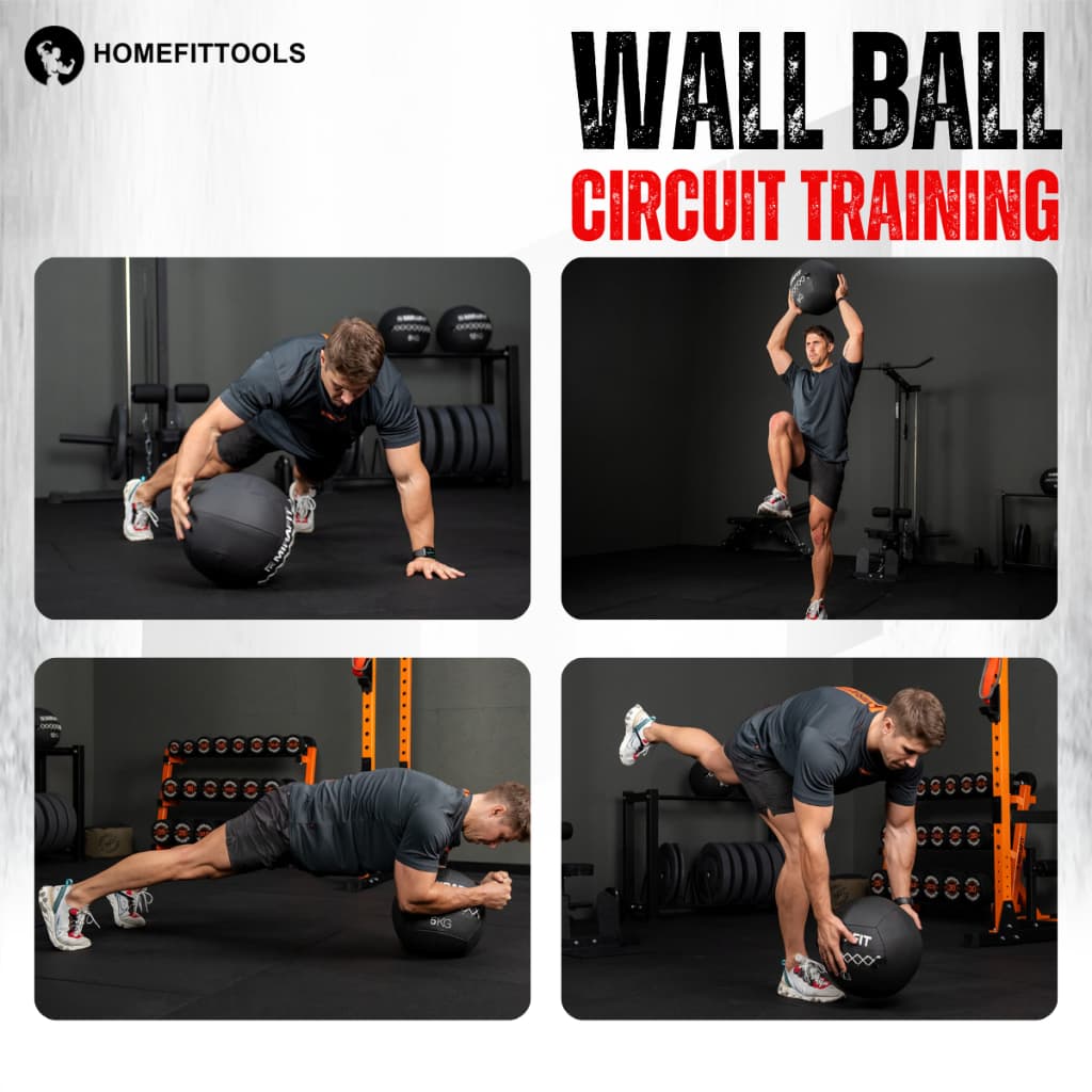 Wall Ball เกรดแข่งขัน Competition Grade ลูกบอลน้ำหนัก บอลถ่วงน้ำหนัก วอลบอล Wallball - Homefittools รูปที่ 4