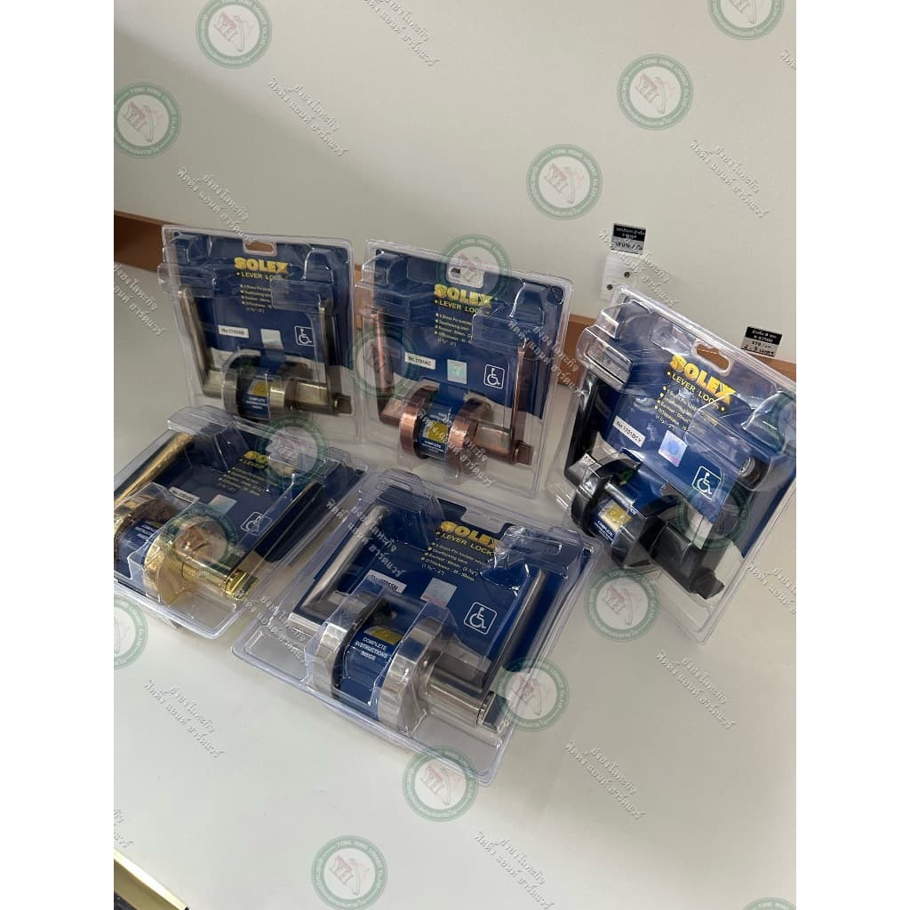 SOLEX 1701 ลูกบิด ลูกบิดก้านโยก 1701SN 1701PB 1701AC 1701AB 1701BLACK รูปที่ 5