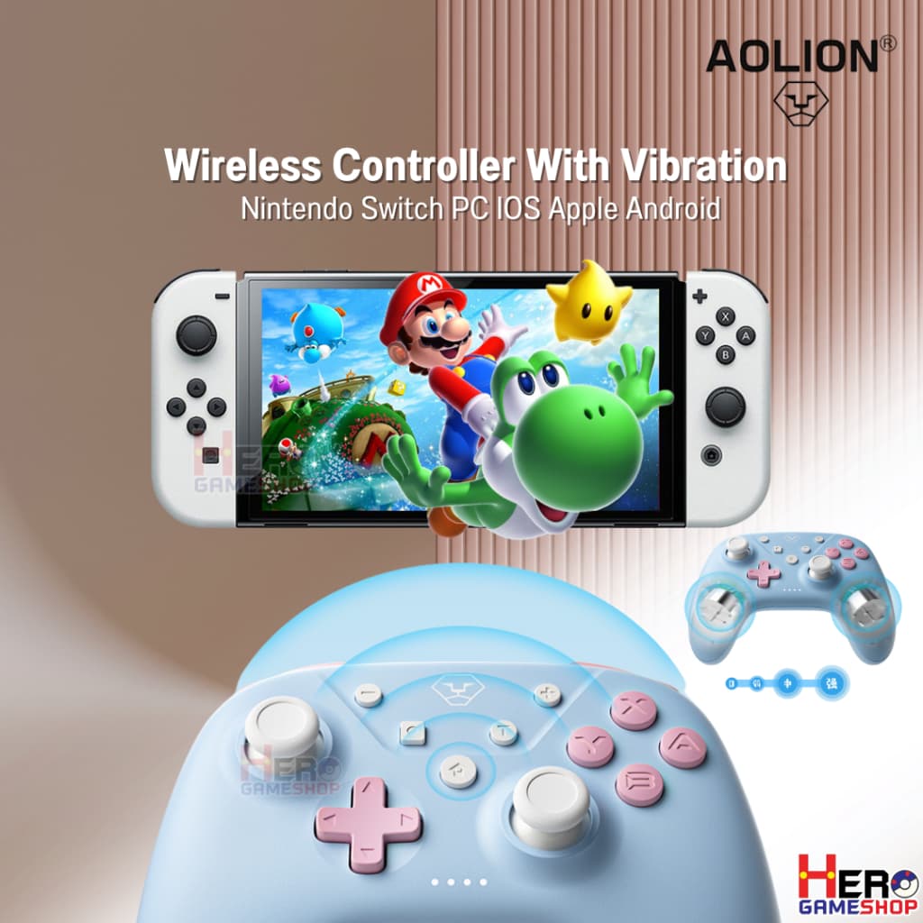 AOLION ROCOCOJoy pro รุ่นใหม่ ในไทย! Gyro, Hall Effect รองรับ Switch / PC / Mobile by Hero Gameshop รูปที่ 7