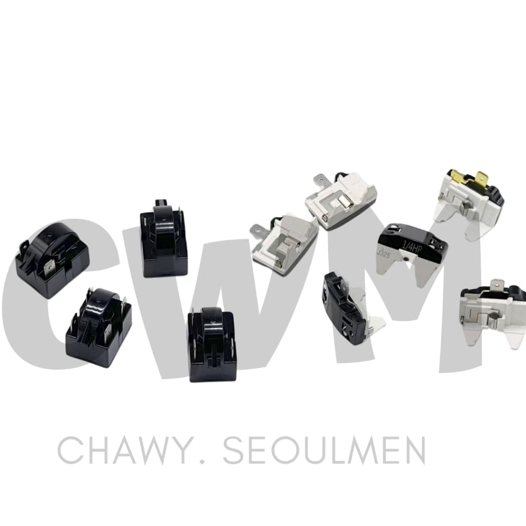 ic relay ตู้เย็น ตู้แช่ รีเลย์ 1-4ขา ไอซี โอเวอร์โหลดตู้เย็น overload 1/2-1/8 HP รูปที่ 2